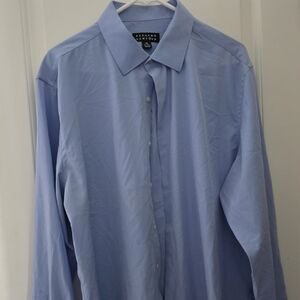 Elegant Light Blue Dress Shirt for Men